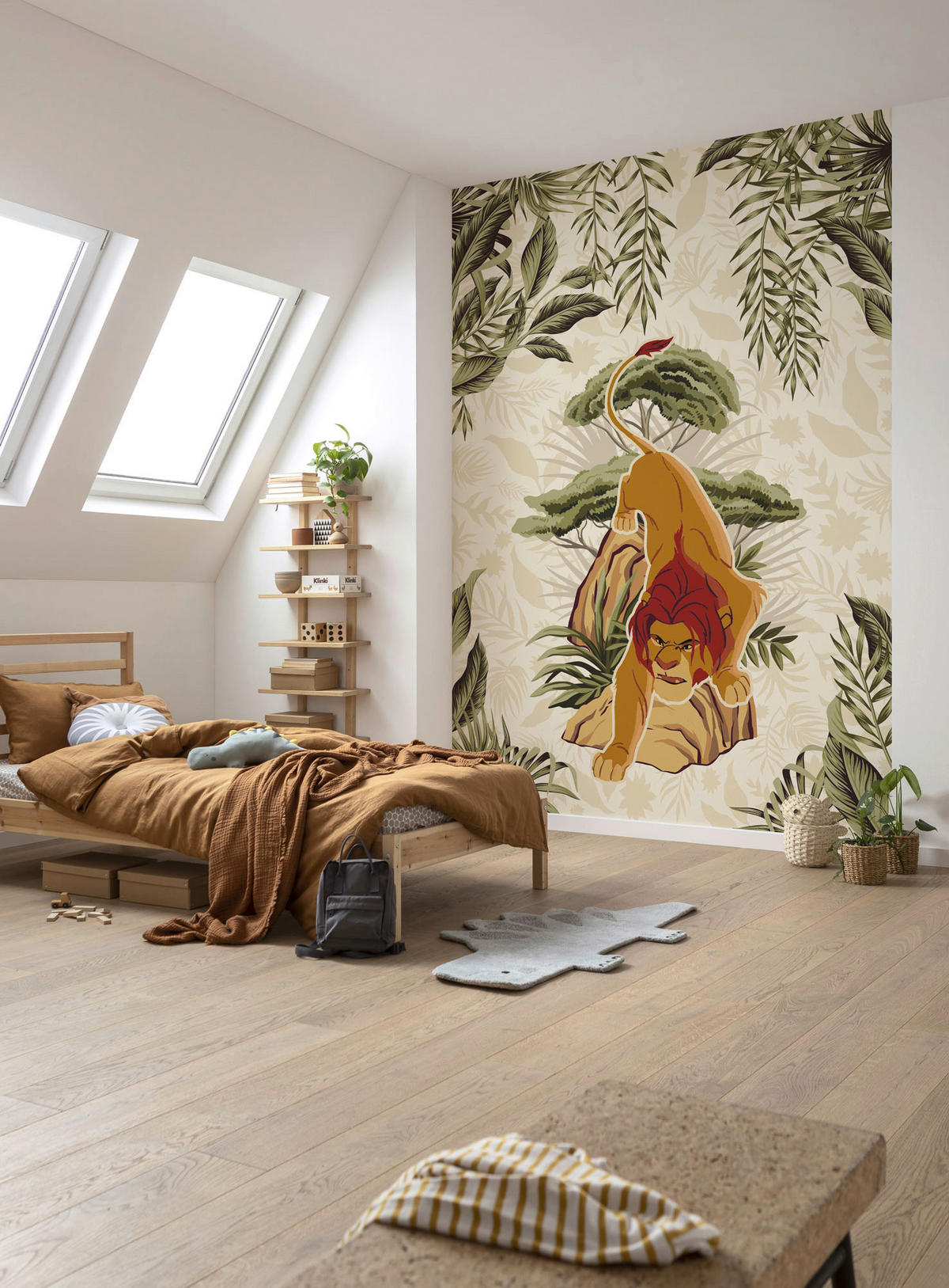 Komar Fototapete Lion King Long Live The King B/L: ca. 200x280 cm Lion King Long Live The King - (200,00/280,00cm) - Komar