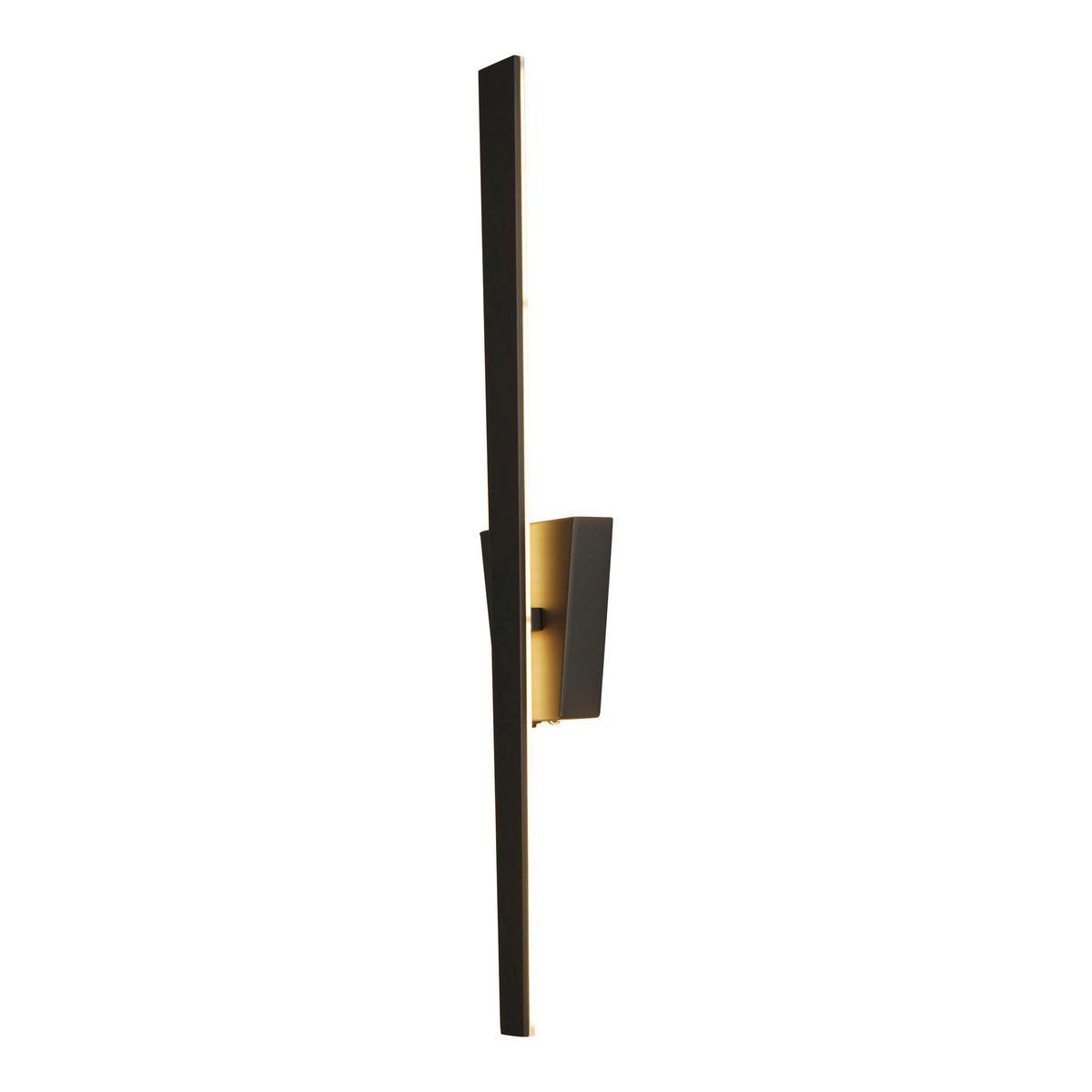 Näve Leuchten LED-Leuchten 1386722 schwarz Metall Kunststoff B/H/T: ca. 4,5x62x10 cm 1 Brennstellen Trevor - schwarz (4,50/62,00/10,00cm) - Näve Leuchten
