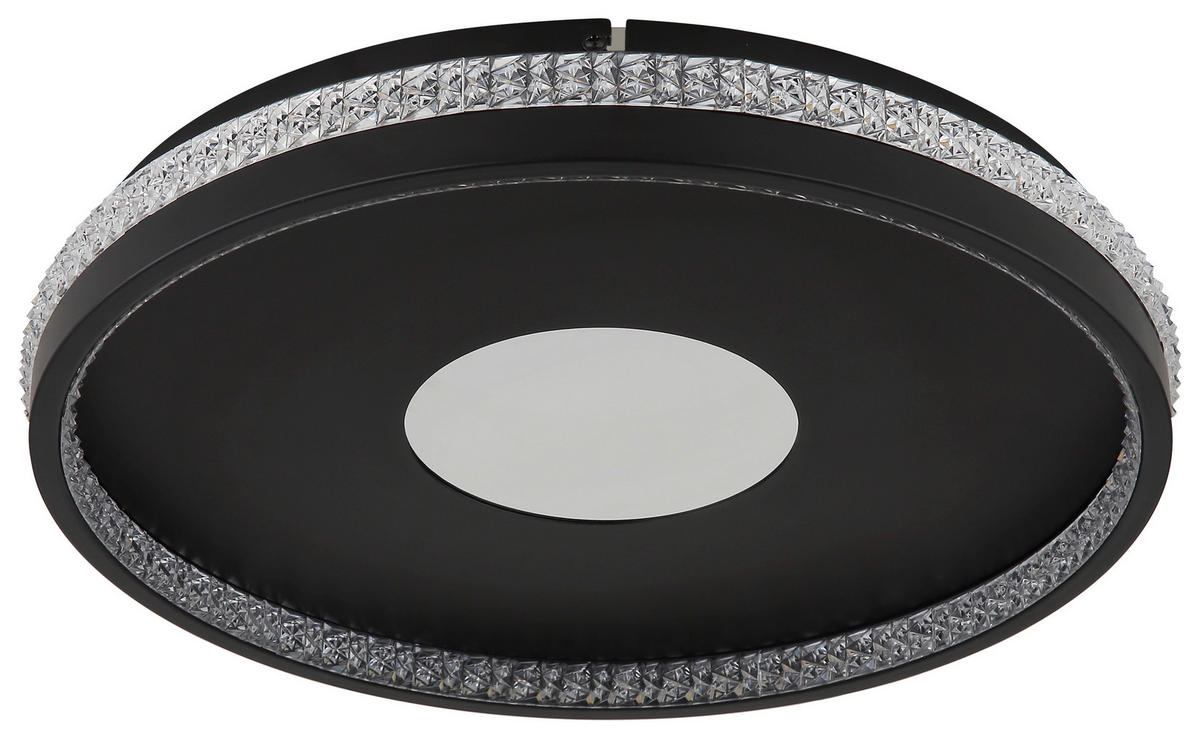 GLOBO Deckenventilator Deckenleuchte-Shirley - schwarz (43,00/8,00/43,50cm) - GLOBO