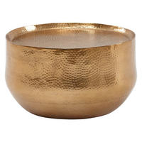 Couchtisch gold B/H/T: ca. 60x35x60 cm Couchtisch - gold (60,00/35,00/60,00cm) - Wohnling
