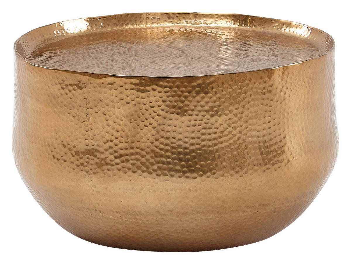 Couchtisch gold B/H/T: ca. 60x35x60 cm Couchtisch - gold (60,00/35,00/60,00cm) - Wohnling