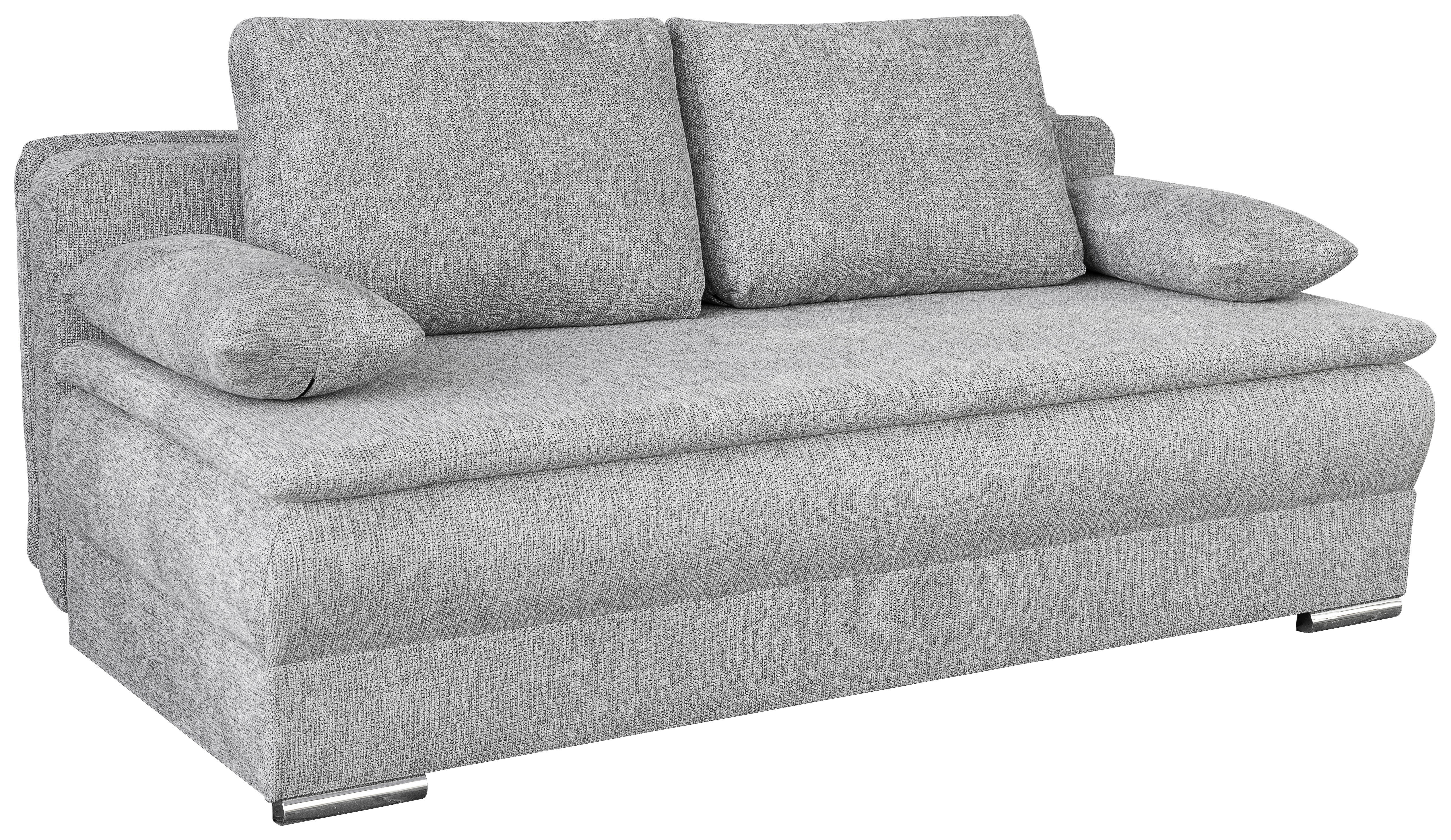 Dauerschlafsofa Prima grau B/H/T/L: ca. 202x45x96x145 cm Prima - grau (145,00/202,00/45,00cm)