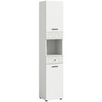 Hochschrank Prisma weiß B/H/T: ca. 35x187x34 cm Prisma - weiß (35,00/187,00/34,00cm) - xonox.home