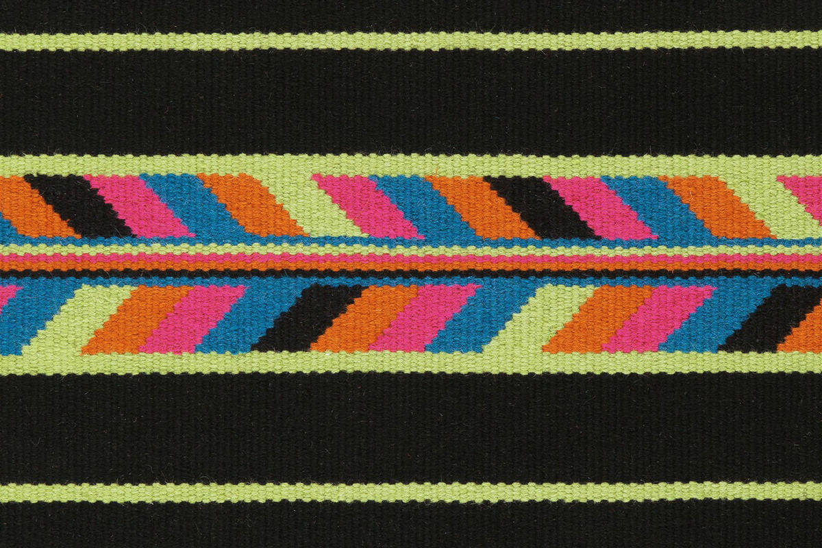 Arte Espina Kurzflorteppich Craft 8053 mehrfarbig B/L: ca. 140x200 cm Craft 8053 - schwarz/mehrfarbig (140,00/200,00cm) - Arte Espina