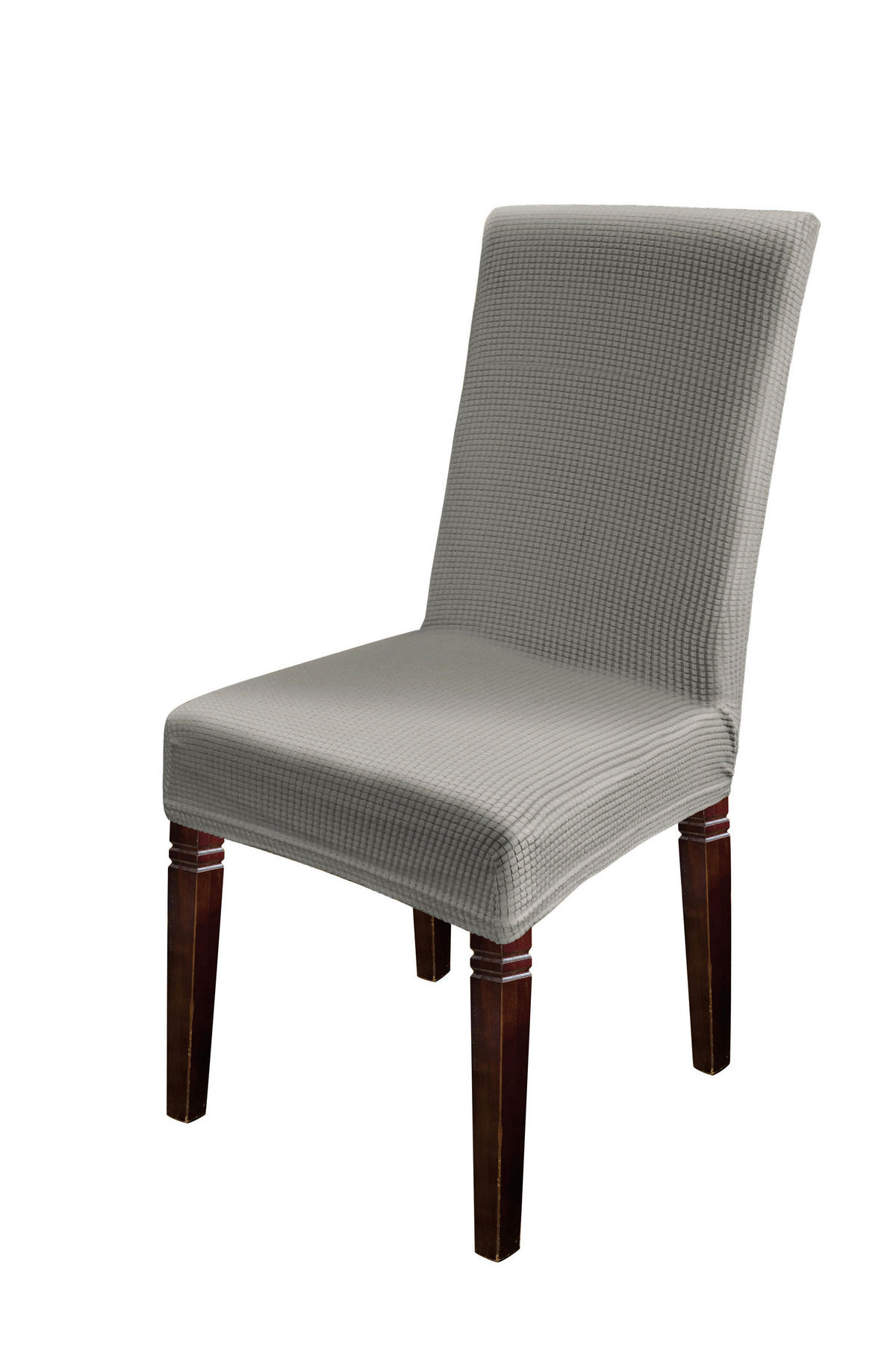Stuhlhusse Stuhlhusse_Waffel Eurogröße taupe - taupe (40,00/45,00/60,00cm)