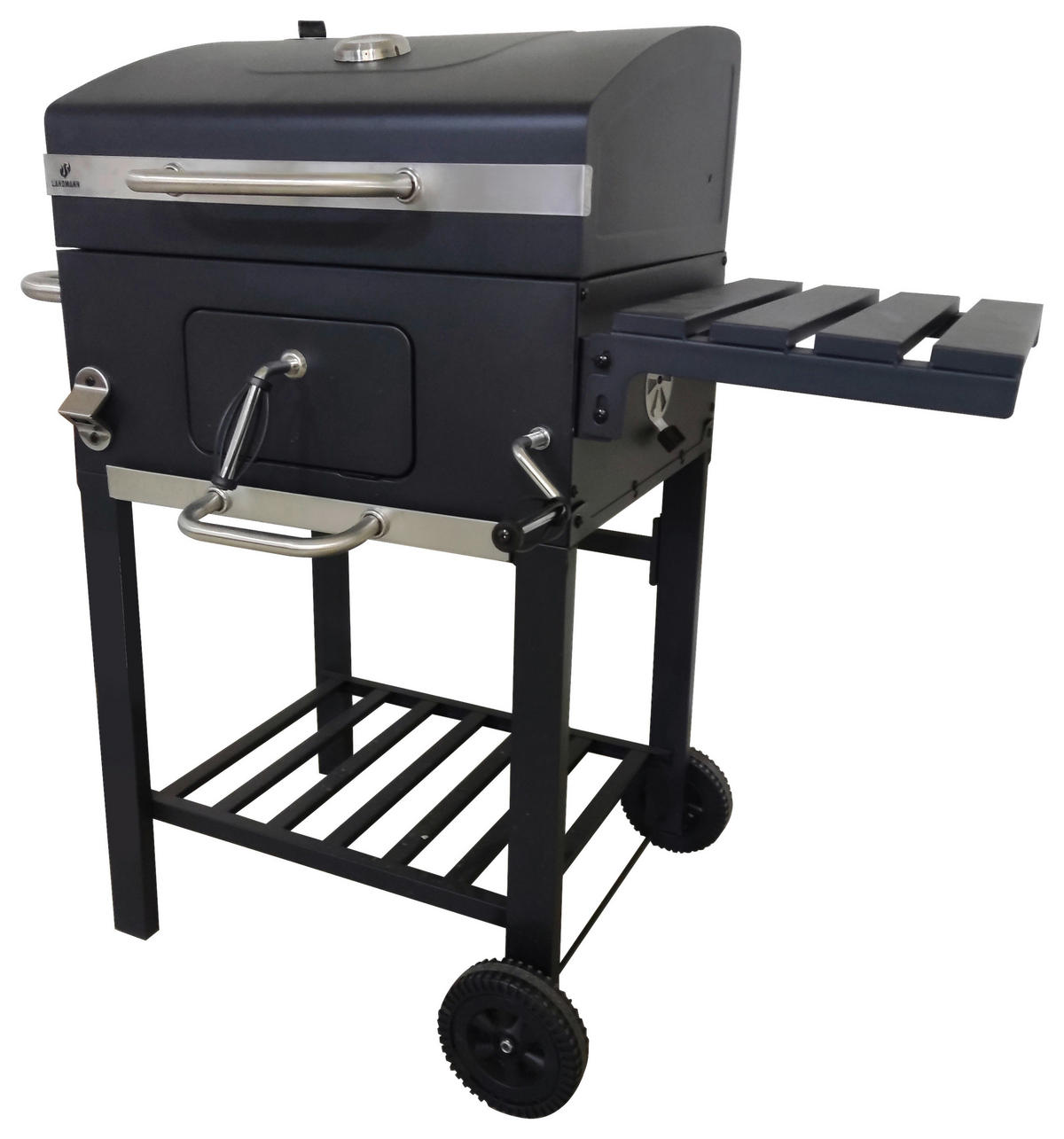 Landmann Grill Stahl B/H/L: ca. 71x106x100 cm Grillwagen - schwarz (100,00/71,00/106,00cm) - Landmann