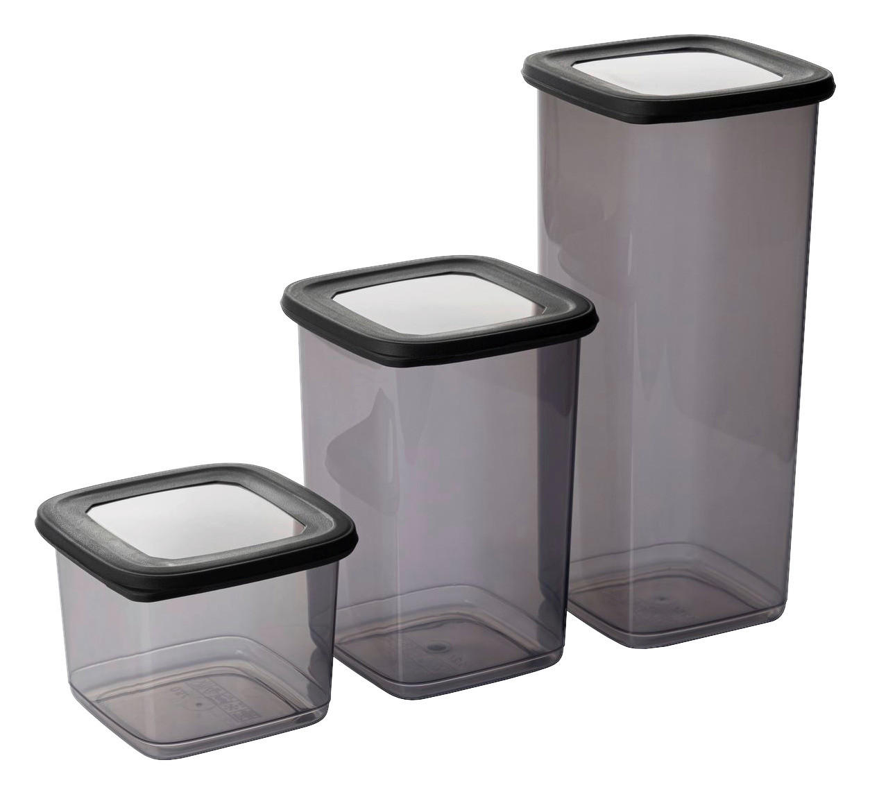 HermiaConcept Vorratsdosenset 12tlg. anthrazit 12tlg. - anthrazit - HermiaConcept