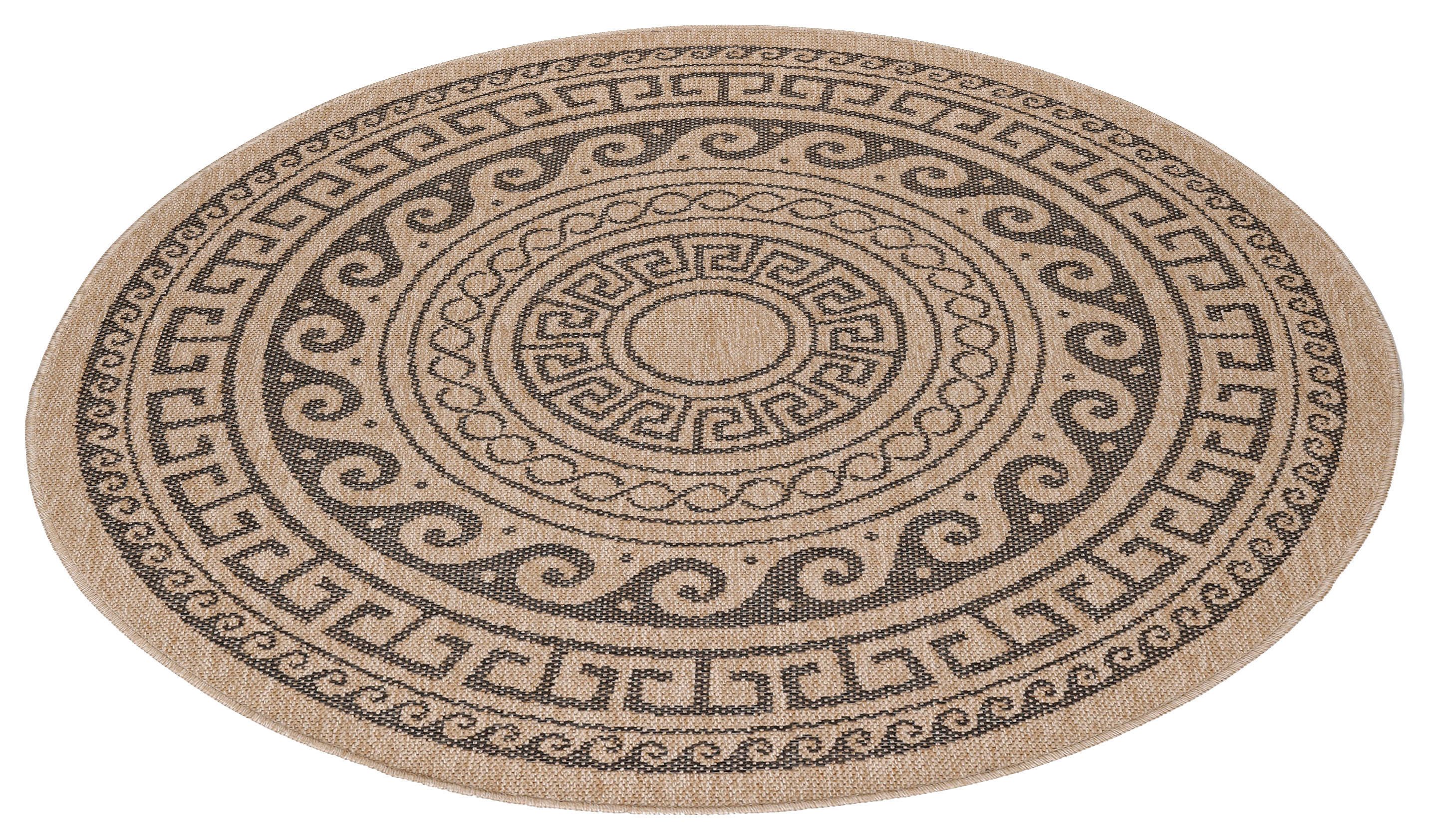 Ayyildiz Teppich COMILLA schwarz D: ca. 200 cm COMILLA - schwarz (200,00cm) - Ayyildiz