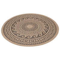 Ayyildiz Teppich COMILLA schwarz D: ca. 120 cm COMILLA - schwarz (120,00cm) - Ayyildiz
