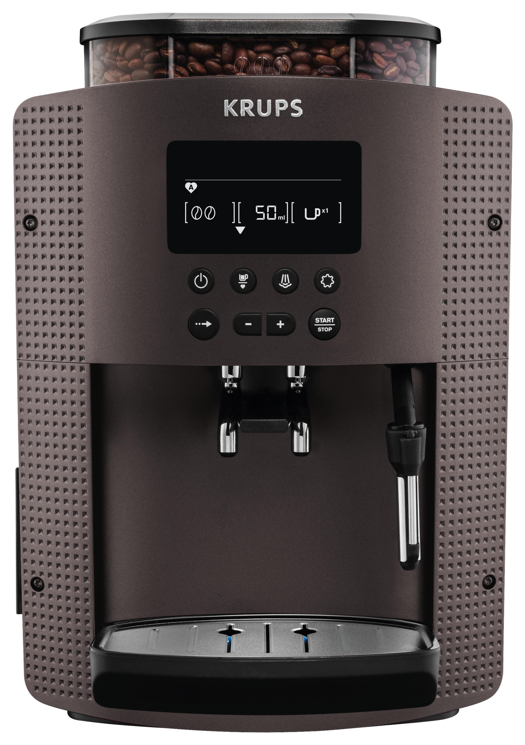 Krups Kaffeevollautomat Ea815p Silbergrau Kunststoff B/h/t: Ca. 29x48x38 Cm Kaffeevollautomat_krups Ea815p - Silbergrau (29,00/48,00/38,00cm)