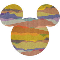 Komar Wandtattoo Mickey Head Vista  Mickey Head Vista B/L: ca. 125x125 cm Mickey Head Vista - (125,00/125,00cm) - Komar