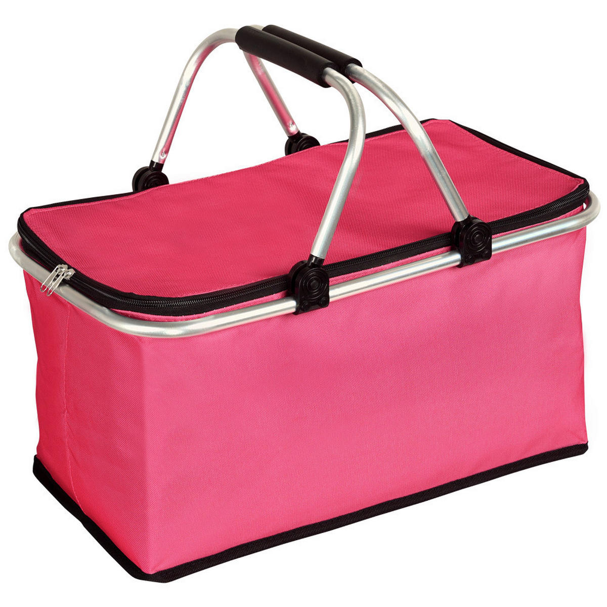Kesper Einkaufskorb pink B/H/L: ca. 29x50x255 cm Einkaufskorb - pink (255,00/29,00/50,00cm) - Kesper