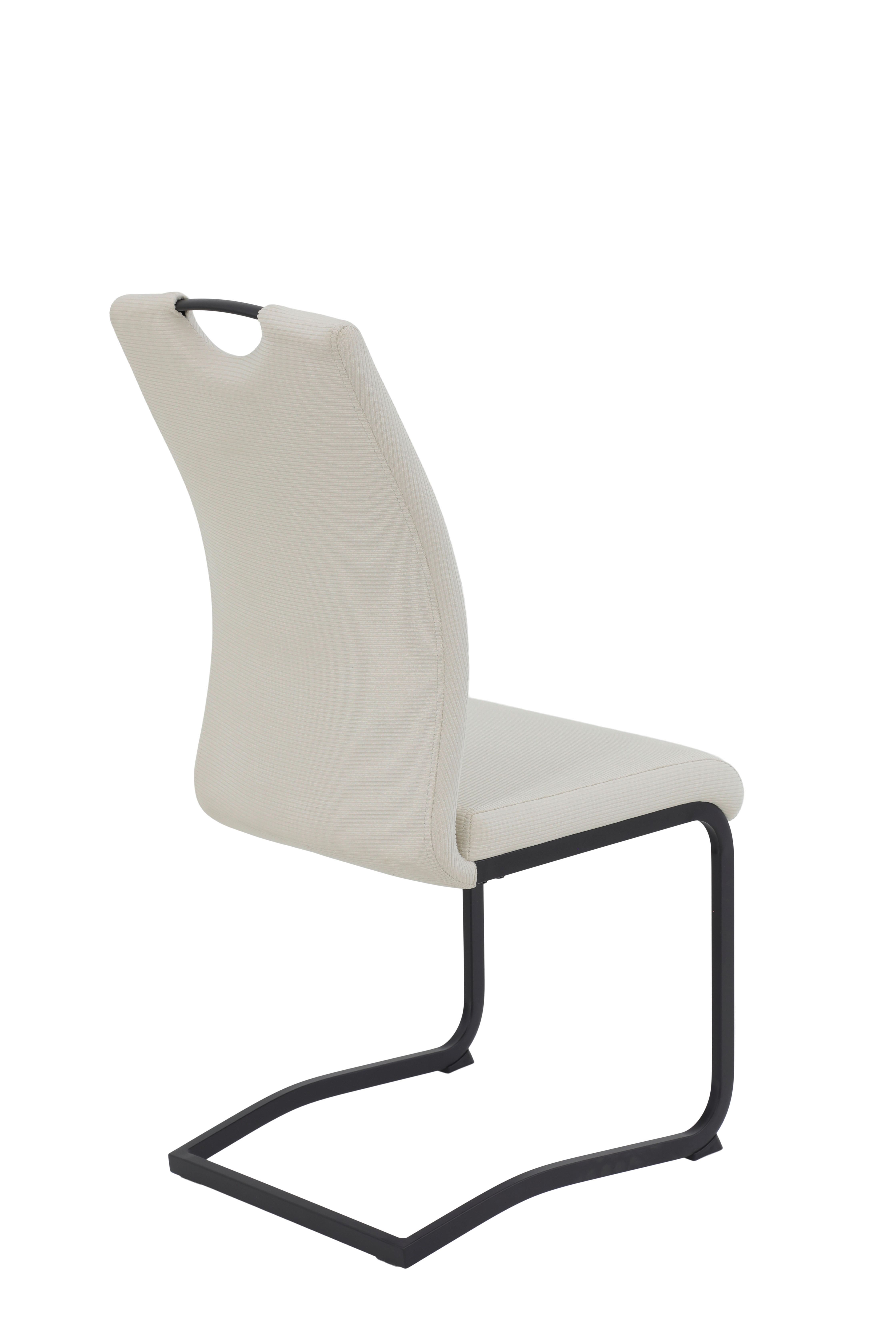 Thumbnail - Schwingstuhl Riga beige Samt