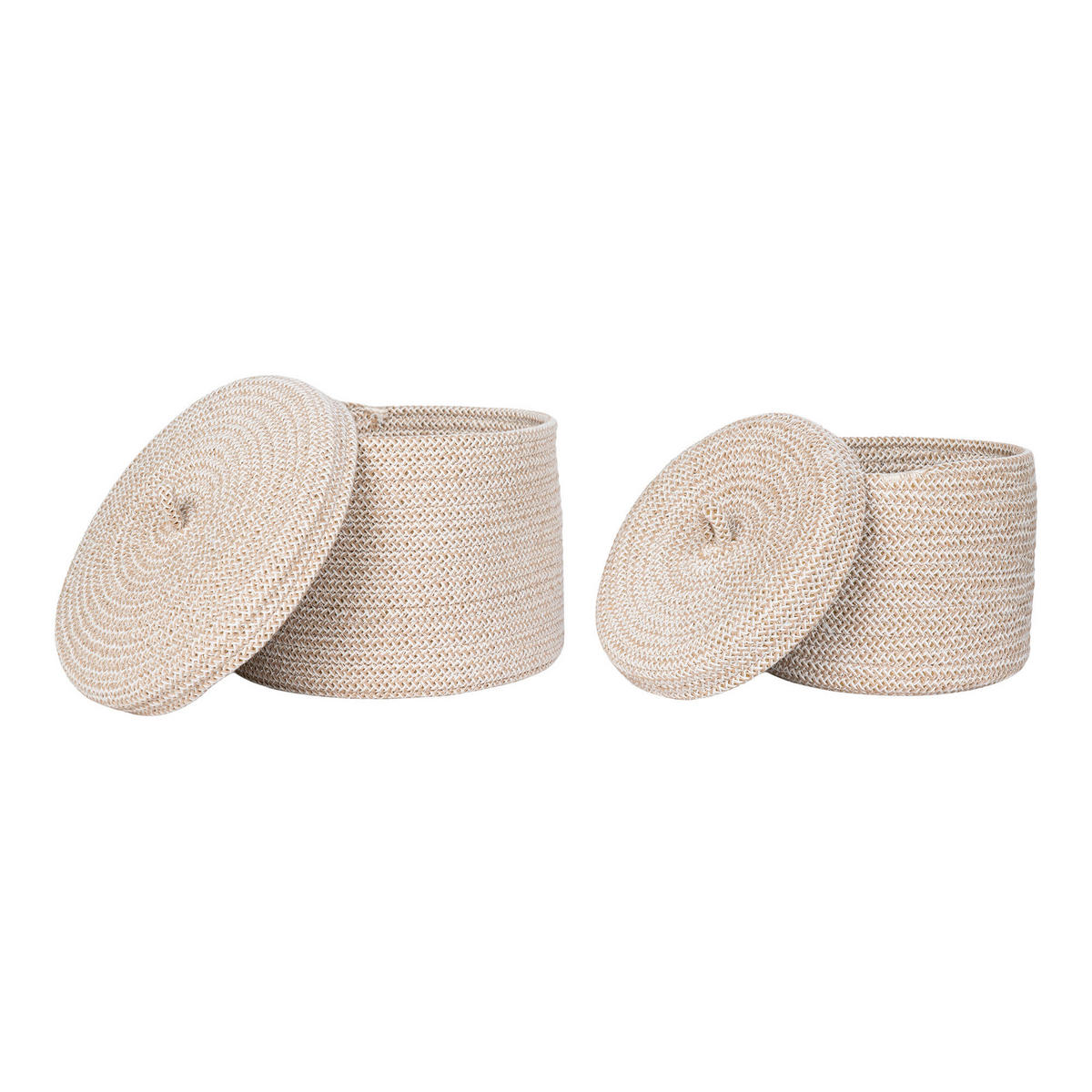 Housenordic Aufbewahrungskorb Sebal beige Baumwolle Sebal - beige - Housenordic