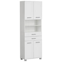Hochschrank Emmi weiß matt B/H/T: ca. 59,8x180,9x32,6 cm Emmi - weiß (59,80/180,90/32,60cm) - Schildmeyer