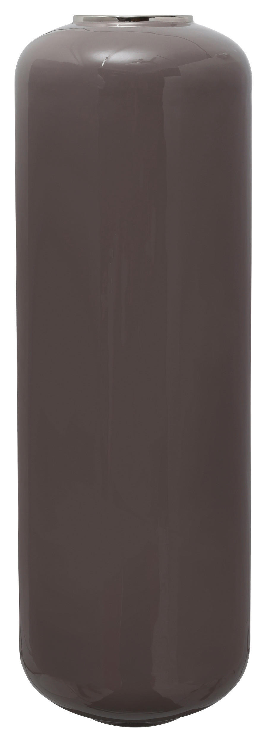 360Living Bodenvase Art Deco 190 grau Eisen B/H/T: ca. 30x91x30 cm Art Deco 190 - silber/grau (30,00/91,00/30,00cm) - 360Living