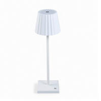 BERGNER LED-Tischleuchte weiß B/H: ca. 11,6x38 cm LINES - weiß (11,60/38,00cm) - BERGNER