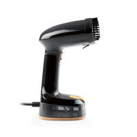 CLEANmaxx Dampfbürste 15272 schwarz Edelstahl Kunststoff B/H/L: ca. 11,5x19x16 cm Dampfbürste 15272 - schwarz (16,00/11,50/19,00cm) - CLEANmaxx