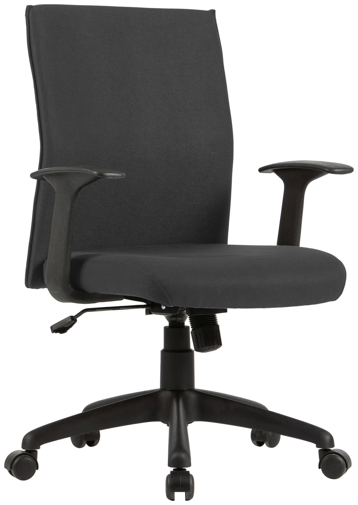 Chefsessel ROCKET schwarz schwarz Webstoff Kunststoff ROCKET - schwarz - byLIVING