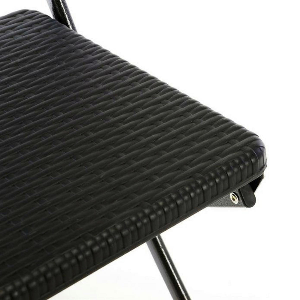 VCM Klappstuhl schwarz Metall B/H/T: ca. 40x80x38 cm Klappstuhl - schwarz (40,00/80,00/38,00cm) - VCM
