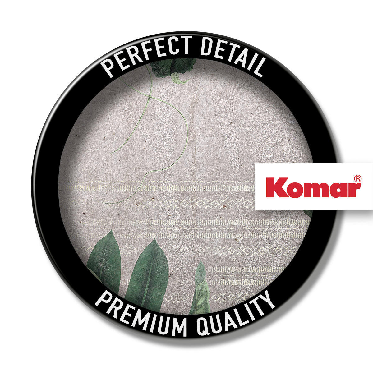 Komar Fototapete Tropic Concrete B/L: ca. 400x280 cm Tropic Concrete - (400,00/280,00cm) - Komar