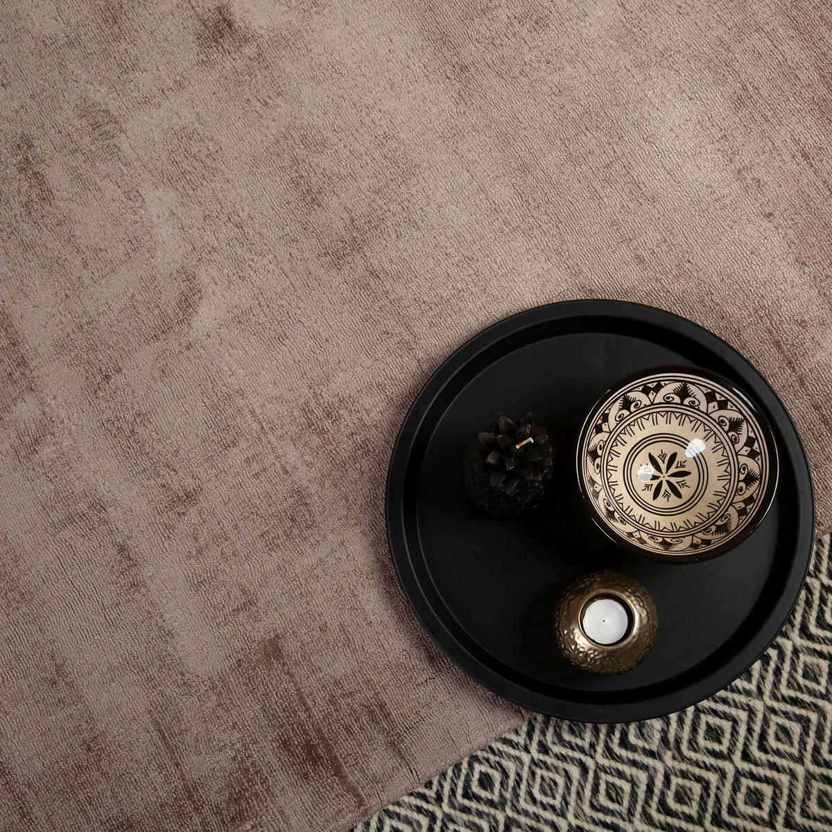 Obsession Teppich My Indigenous taupe B/L: ca. 200x290 cm My Indigenous - taupe (200,00/290,00cm) - Obsession