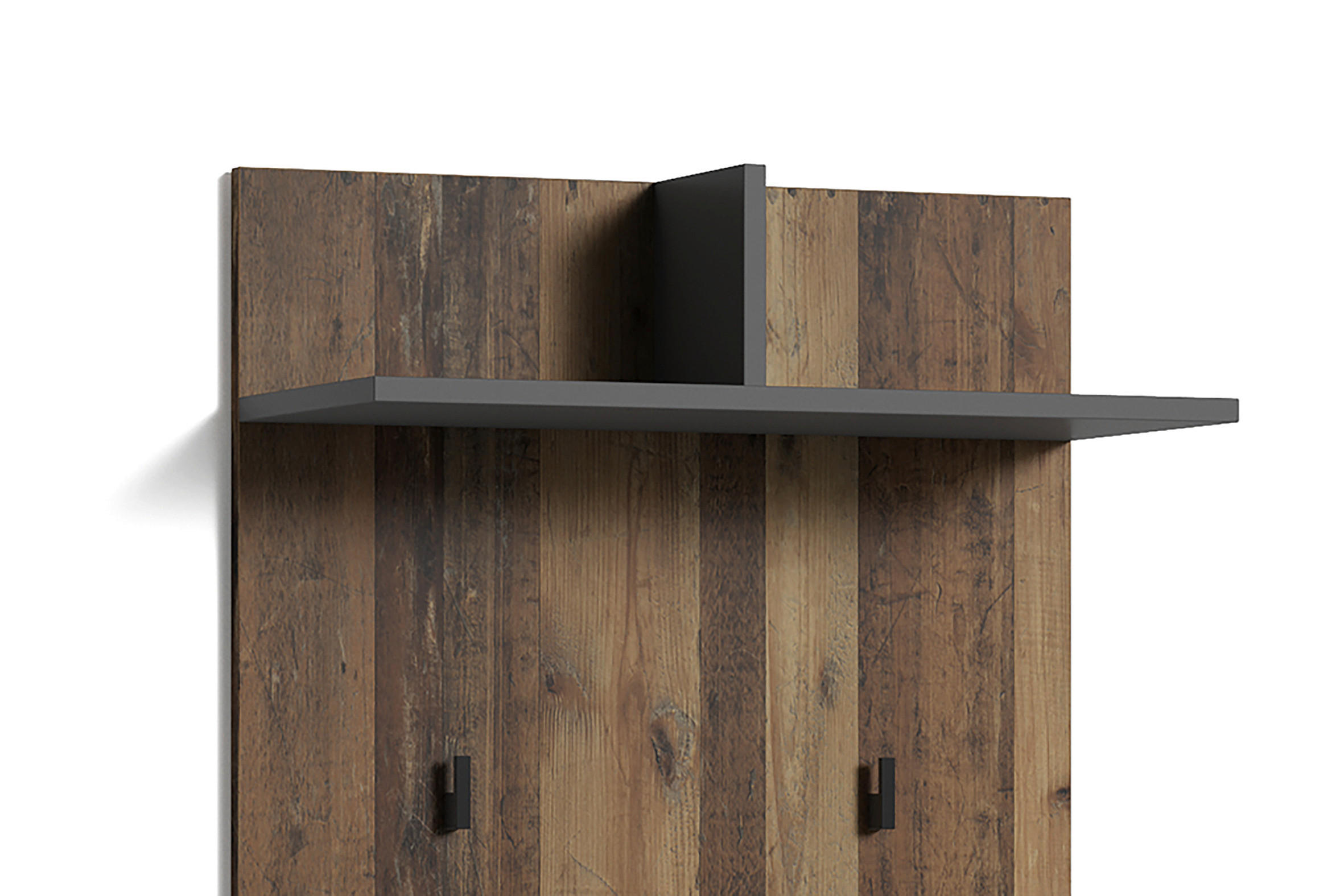 Garderobenset BEN Set 3-tlg. anthrazit BEN Set 3-tlg. - anthrazit - byLIVING