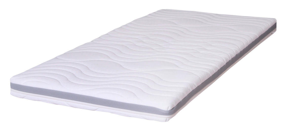 Viskotopper Voyager weiß Liegefläche B/L: ca. 140x200 cm Voyager - weiß (140,00/10,00/200,00cm)