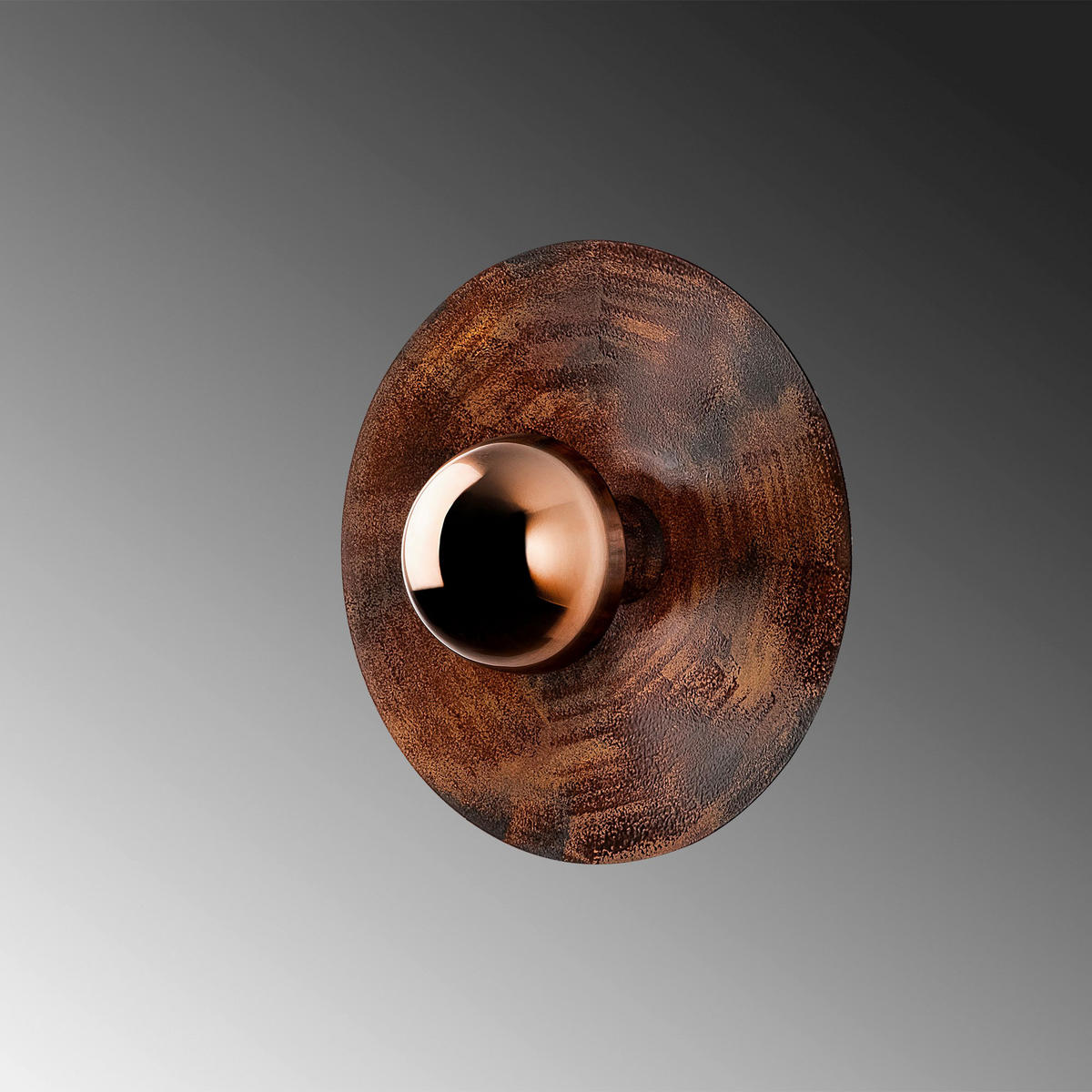 Opviq Wandleuchte Kurt Kupfer Metall B/H/T/L/D: ca. 28x26x28x28x28 cm G9 1 Brennstellen Kurt - Kupfer (28,00/28,00/26,00cm) - Opviq