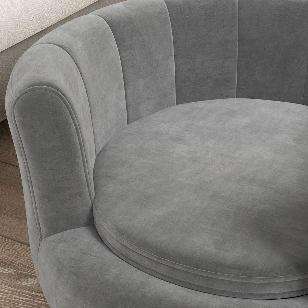 Thumbnail - PawHut Hundesofa grau Polyester B/H/L: ca. 64x37x65 cm