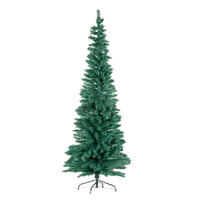 Weihnachtsbaum grün PVC H/D: ca. 180x65 cm Weihnachtsbaum_schmal 180cm - grün (65,00/180,00cm)