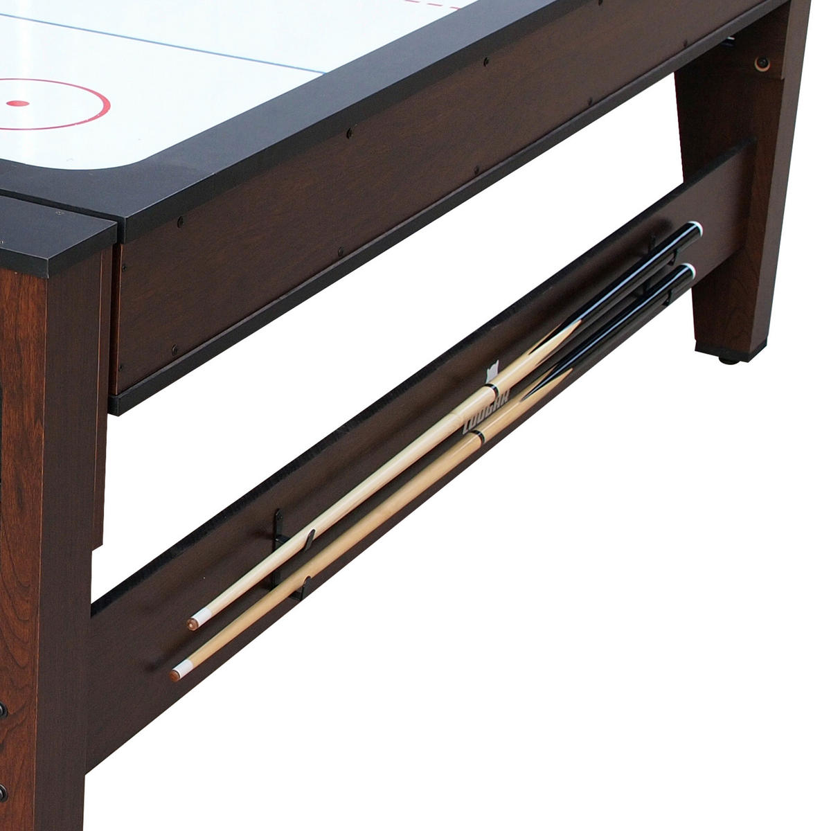 Cougar Pool- und Airhockeytisch Reverso B/H/L: ca. 107x81x216 cm Reverso - rot/schwarz (216,00/107,00/81,00cm) - Cougar