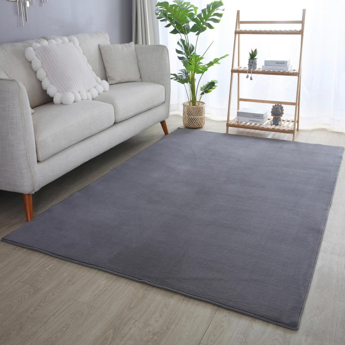 Ayyildiz Teppich SKY grau B/L: ca. 200x290 cm SKY - grau (200,00/290,00cm) - Ayyildiz