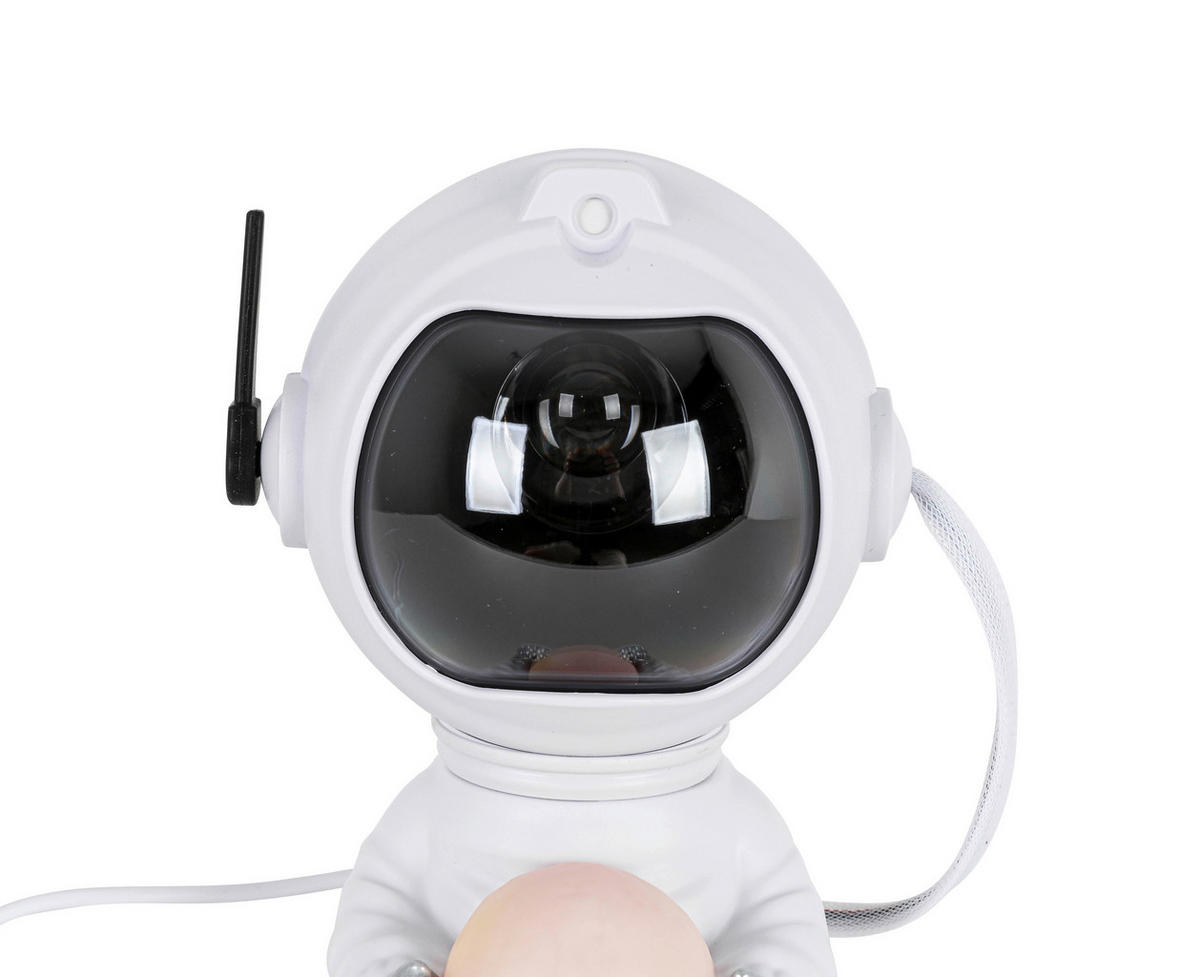 Nolo Dekoleuchte weiß Kunststoff B/H/L: ca. 13x26x13 cm LED-Dekoleuchte_Astronaut - weiß (13,00/13,00/26,00cm) - Nolo