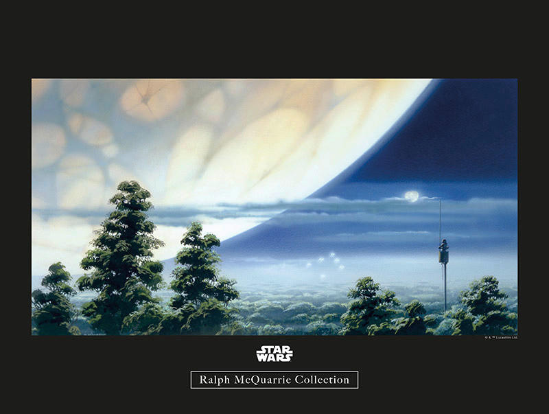 Komar Poster Star Wars Classic RMQ Yavin Lookout Star Wars B/L: ca. 40x30 c günstig online kaufen