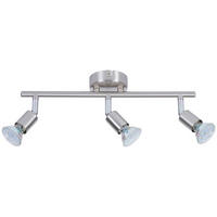 Spotbalken Joris nickel matt Metall L: ca. 36 cm GU10 3 Brennstellen Spotbalken_3flg.Joris - nickel matt (36,00cm)
