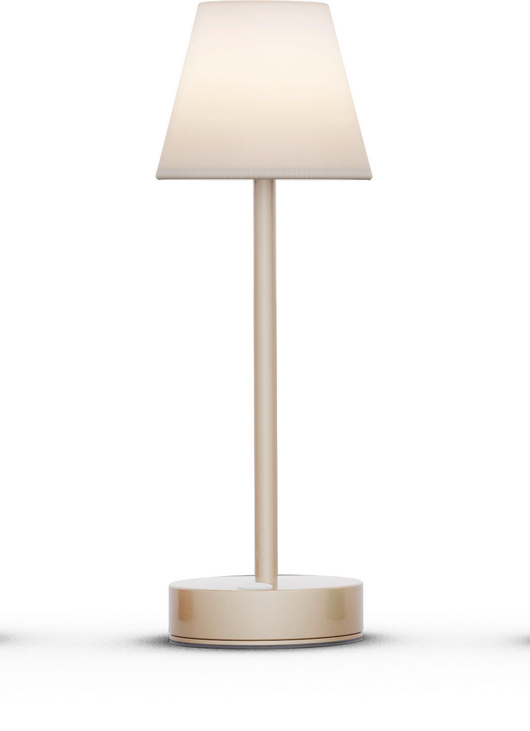 NewGarden LED-Tischleuchte gold Metall Kunststoff B/H/L: ca. 11x32x11 cm 1 Brennstellen LOLA SLIM 30 - gold (11,00/11,00/32,00cm) - NewGarden