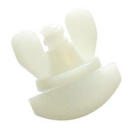 Boviva Zwischenfeststeller für Gardinenschiene Zwischenfeststeller_4erPack - weiß - Boviva