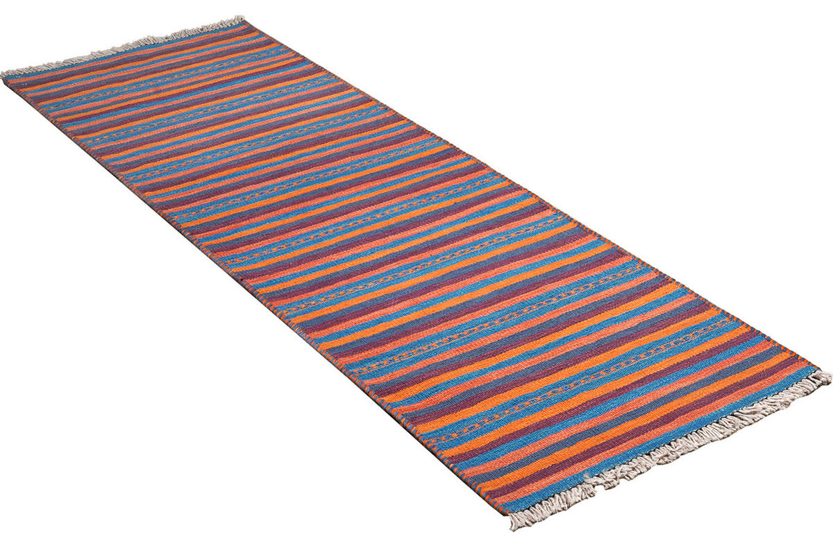 PersaTepp Teppich Kelim Gashgai multicolor B/L: ca. 58x191 cm Kelim Gashgai - multicolor (58,00/191,00cm) - PersaTepp