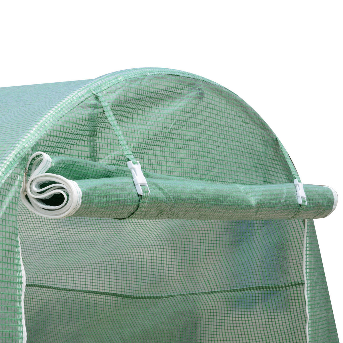 Outsunny Tomatenhaus B/H/L: ca. 200x190x400 cm Tomatenhaus 845-157 - (400,00/200,00/190,00cm) - Outsunny