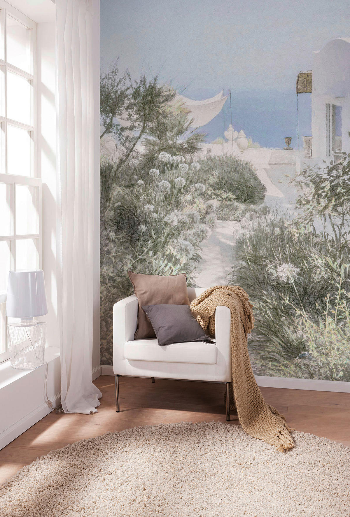 Komar Fototapete Côte d'Azur B/L: ca. 200x250 cm Côte d'Azur - (200,00/250,00cm) - Komar