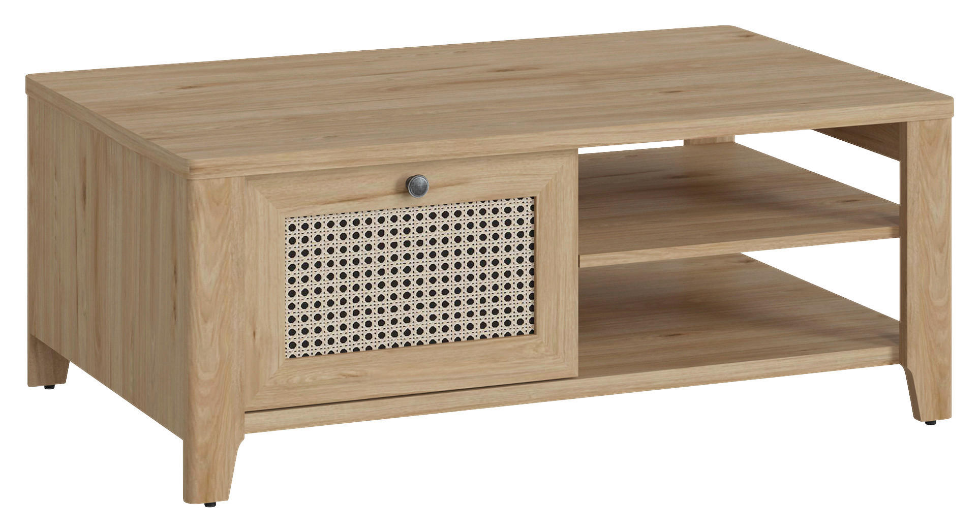 Couchtisch Cestino Jackson Hickory Nachbildung B/H/T: ca. 110x43,5x68 cm