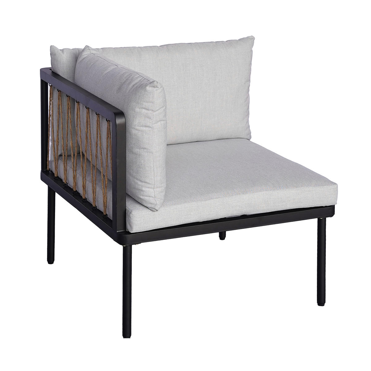 POCOline Gartensitzgruppe grau Akazie Gartensitzgruppe_5tlg. - grau - POCOline