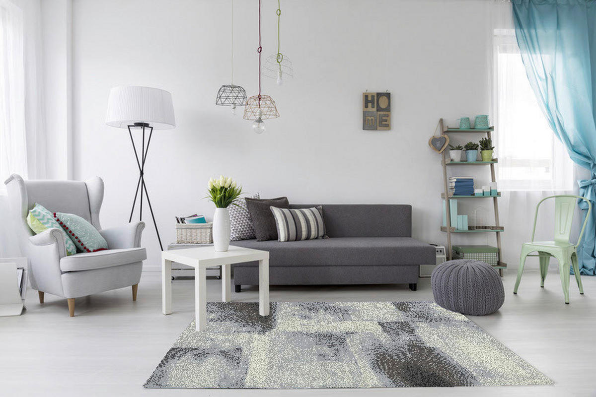 Teppich Rio grau B/L: ca. 200x290 cm Rio - grau (200,00/290,00cm)