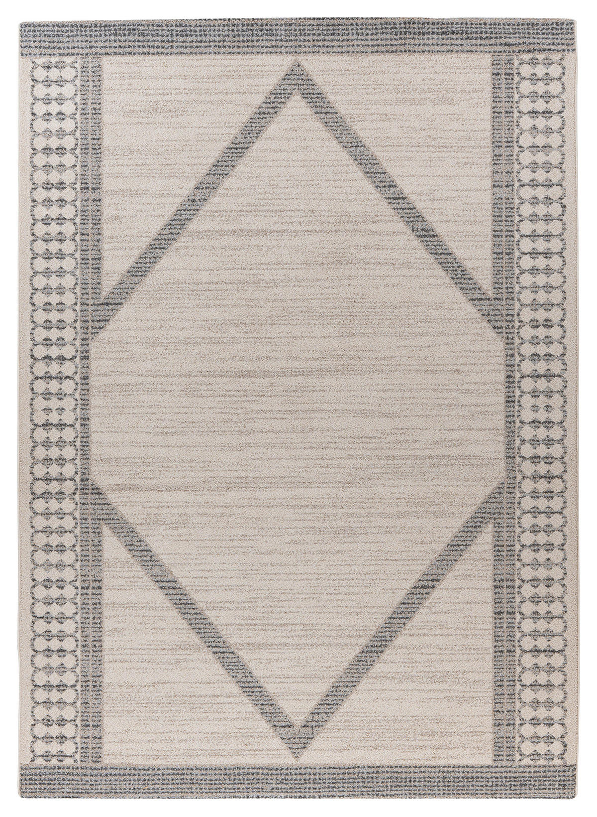 360Living Teppich Gene beige B/L: ca. 80x150 cm Gene - blau/beige (80,00/150,00cm) - 360Living
