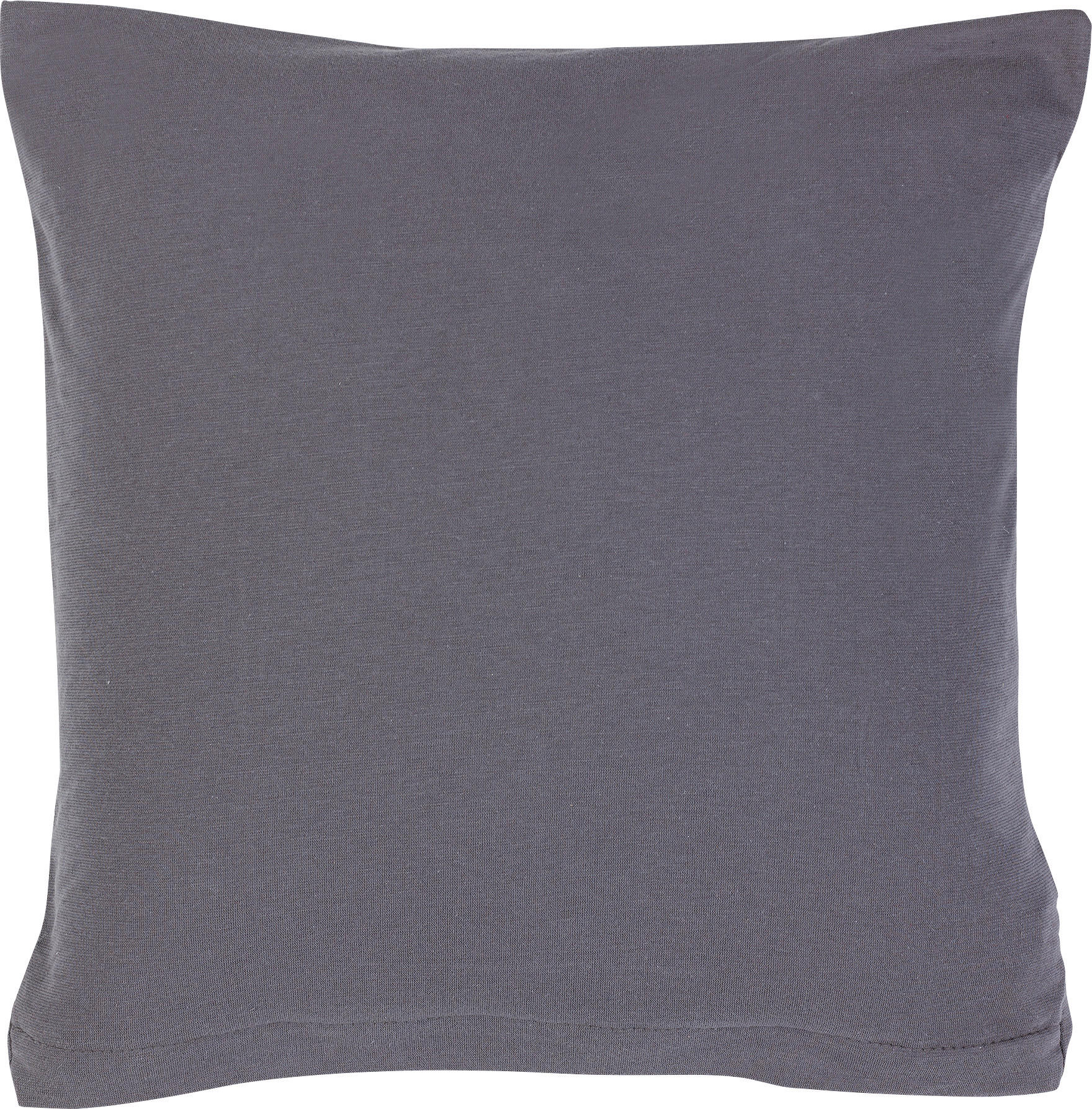 Kissenbezug Jersey Kissenbezug-Jersey_2erPack 40x40cm - anthrazit (40,00/40,00cm) - Elegance