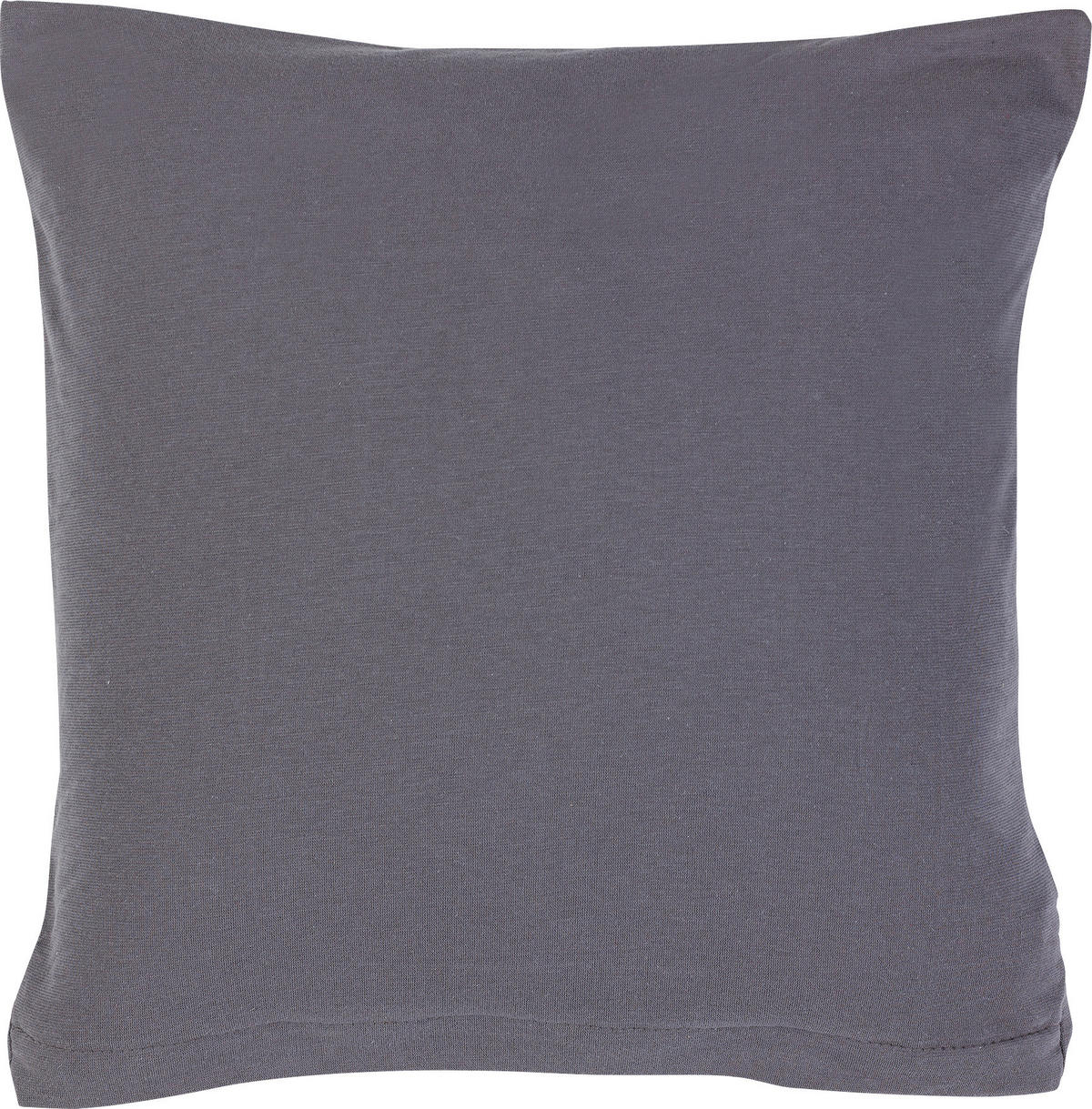 Kissenbezug Jersey Kissenbezug-Jersey_2erPack 40x40cm - anthrazit (40,00/40,00cm) - Elegance