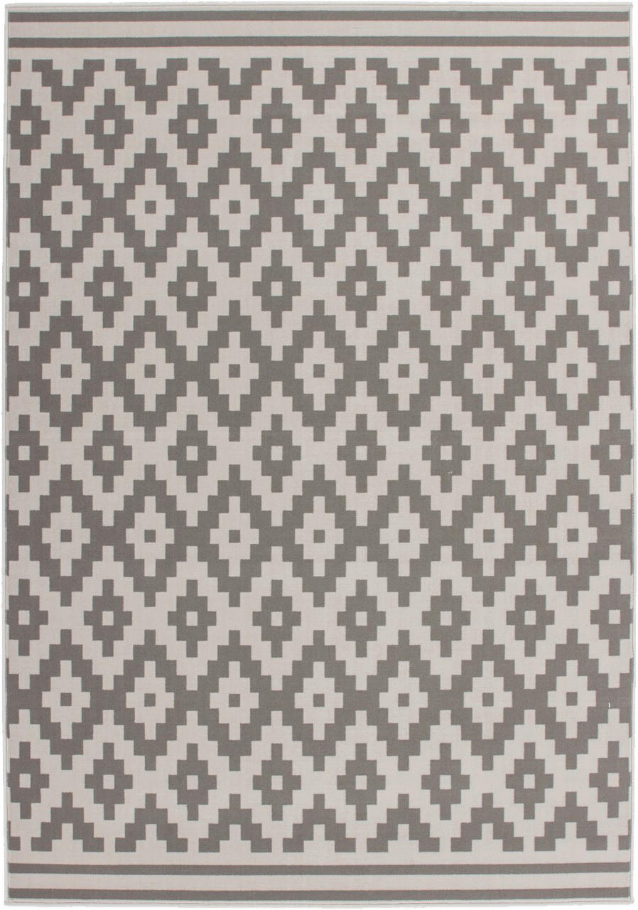Kayoom Kurzflorteppich Now! 325 taupe B/L: ca. 80x150 cm Now! 325 - taupe (80,00/150,00cm) - Kayoom