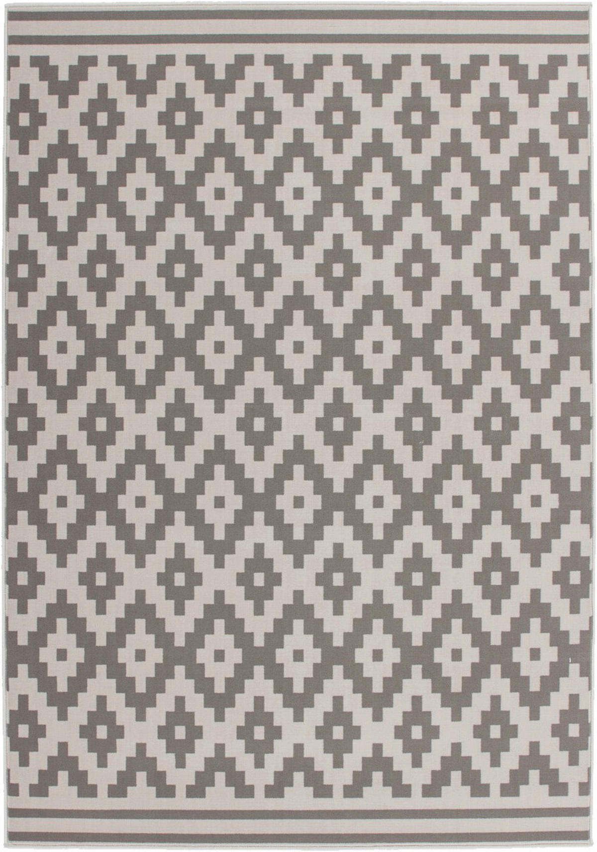 Kayoom Kurzflorteppich Now! 325 taupe B/L: ca. 80x150 cm Now! 325 - taupe (80,00/150,00cm) - Kayoom