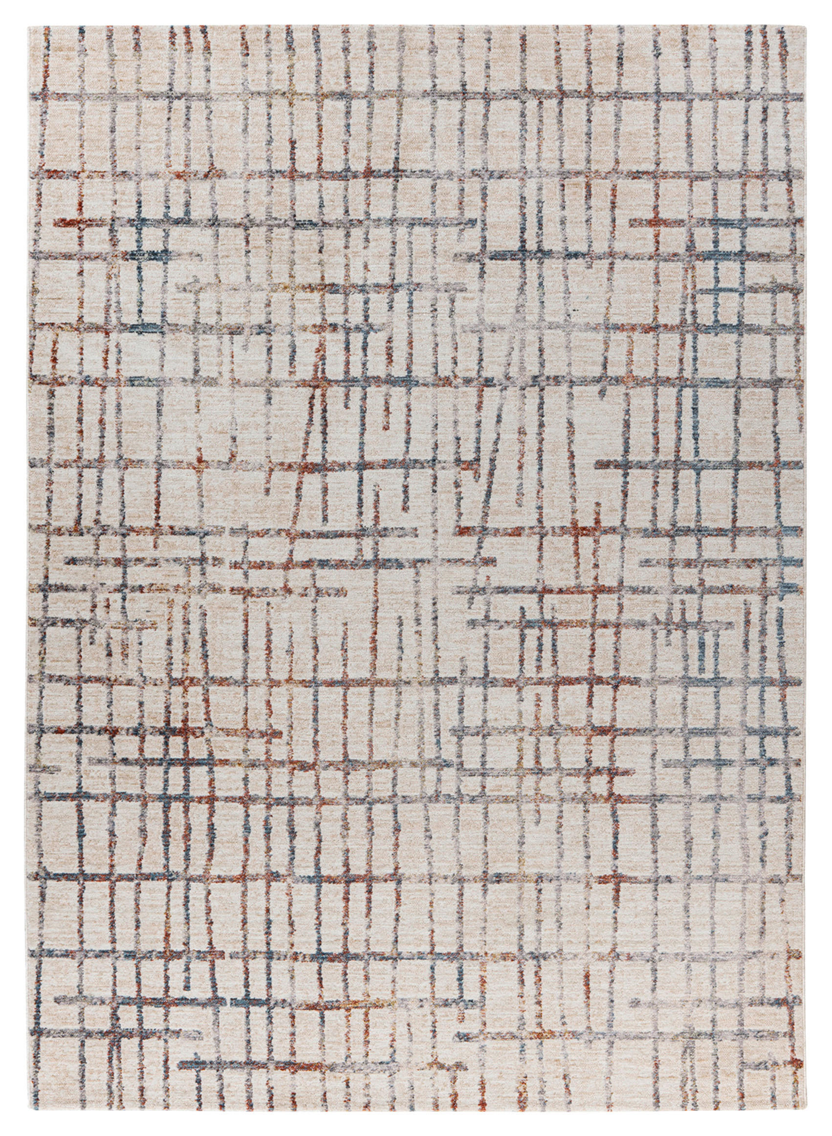 360Living Teppich Jaka creme B/L: ca. 80x150 cm Jaka - creme/multicolor (80,00/150,00cm) - 360Living